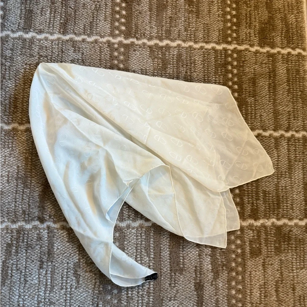 Christian Dior silk scarf